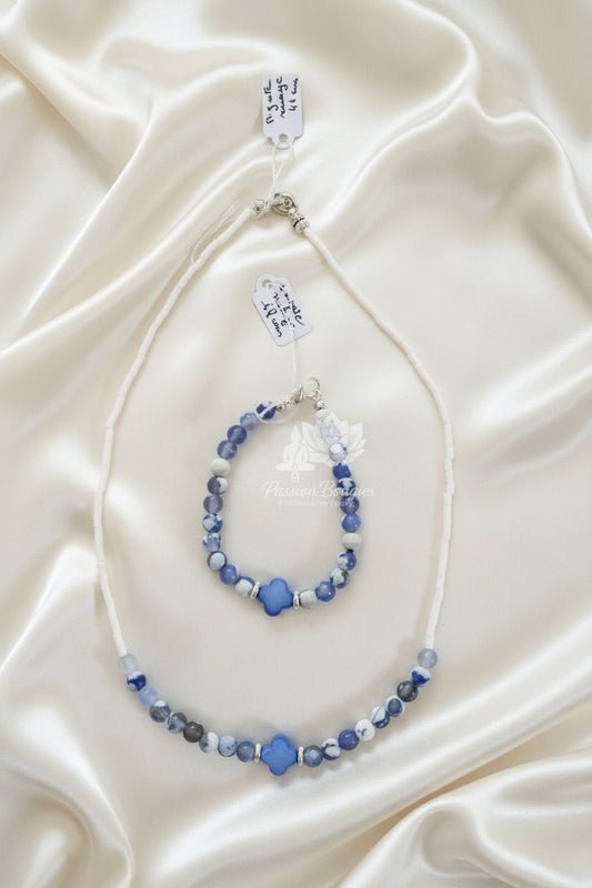 Parure «nuage »